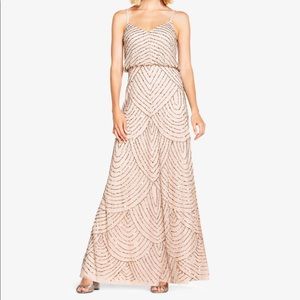 Adrianna Papell beaded gown